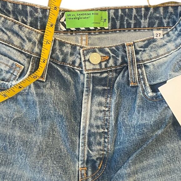 Sandrine Rose Size 27 Relaxed Fit Jeans-13 - Picture 4 of 4